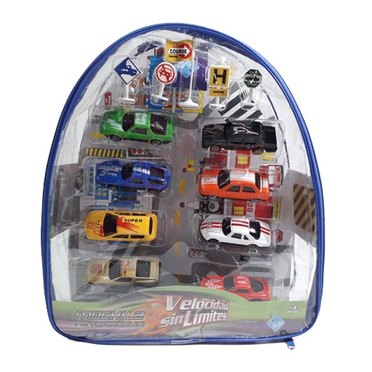 MOCHILA PORTAVEHICULOS 6561 AUTOS FIBRO          
