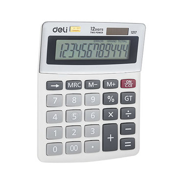 CALCULADORA DELI 1217 12DIG133X106X33MMAGC E1217          