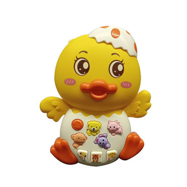 PATO CON LUZ Y SONIDO 13465 15CM SOIFER 2137          