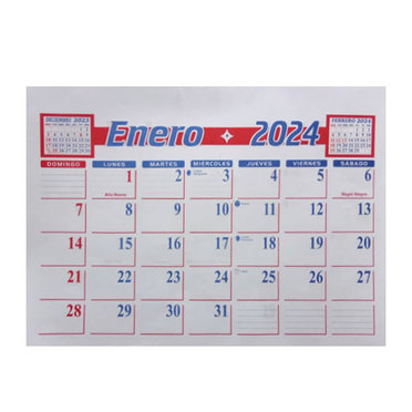 ALMANAQUE MENSUAL 30 30X215CMLCDLA          