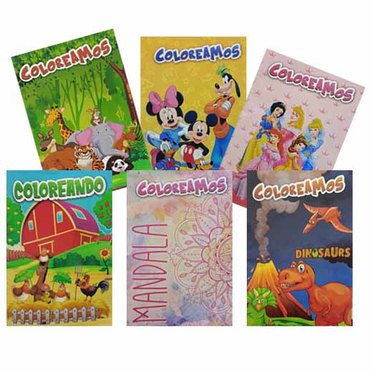 LIBRO PARA PINTAR LICENCIAS DISEÑO COD80          