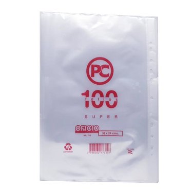 FOLIO REFORZADO OFICIO PC 100UNART710          