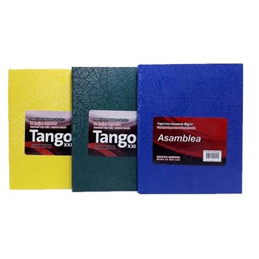 CUADERNO 19X235 TAPA DURA 98HTANGO/ASAMBLEA LEYSA 111415          