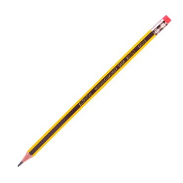 LAPIZ GRAFITO CON GOMA DELI SCRIBE C004-HB          
