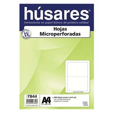 RESMA MICROPERFORADA AL MEDIO 7844 HUSARES          