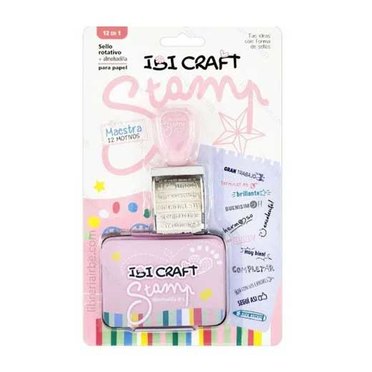 SET MAESTRA SELLO + ALMOHADILLA 841603 ESPAÑOL IBI CRAFT