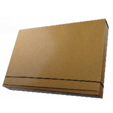 CAJA ARCHIVO MARRON 2,5CM C/ELASTICO JR COD A298          