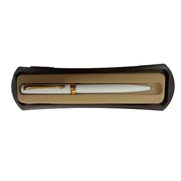 BOLIGRAFO ESTUCHE V-35 BLANCO METAL 10103 FLORIDA          