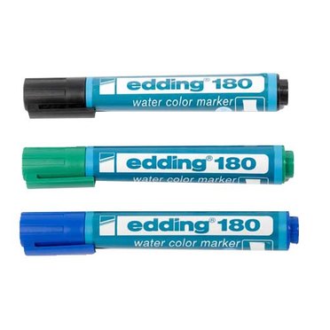 MARCADOR AL AGUA EDDING 180/183 COLSURTIDOS          