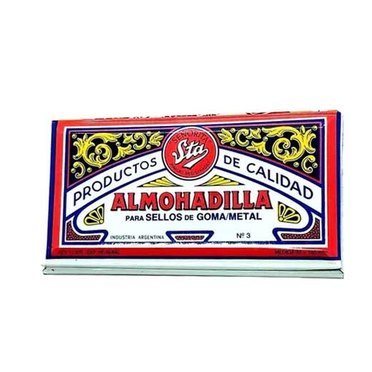 ALMOHADILLA STA NRO3 METAL 81X155MM 302-03          