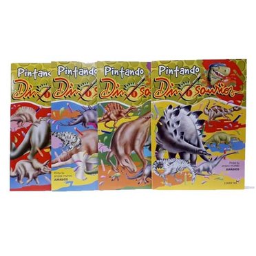 LIBRO PINTANDO DINOSAURIOS BETINA ART2151          