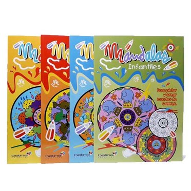 LIBRO MANDALAS INFANTIL GRANDES BETINA ART2176          