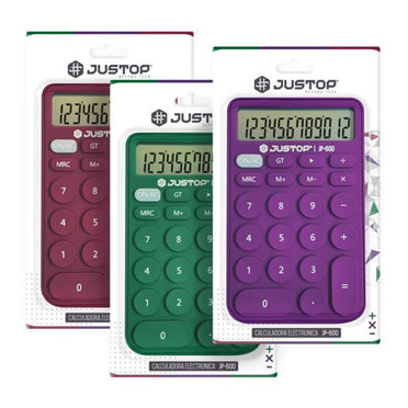 CALCULADORA JUSTOP JP-600 12 DIG          