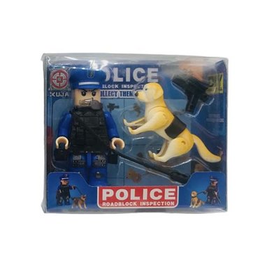 SET MUNECO POLICIA A201249 TOYZ          