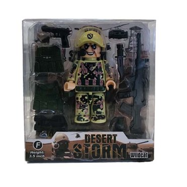 MUÑECO COMBATE CON ACCESORIOS A201251 TOYZ          