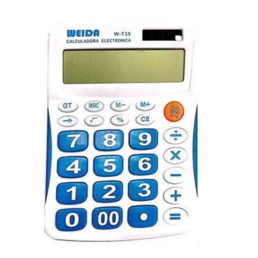 CALCULADORA WEIDA W-T35 12DIG21035          