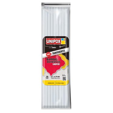 SILICONA BARRAS FINA UNIPOX X30CM 10U 3289          