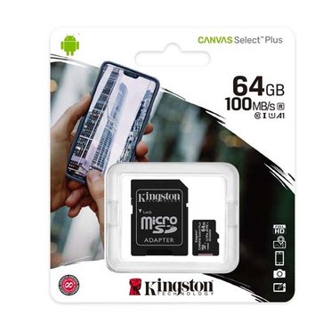 TARJETA MICRO SD 64GB KINGSTON          