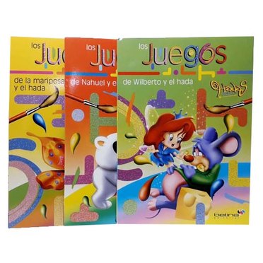 LIBRO JUEGOS DE HADAS MAGICAS BETINA ART2140          
