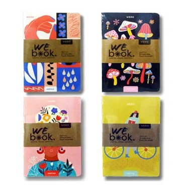 LIBRETA WERO 12X17CM 32HJS LISAS WE3157          