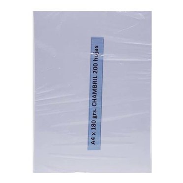 HOJAS OPALINA 180GRA4 CHAMBRIL RM          
