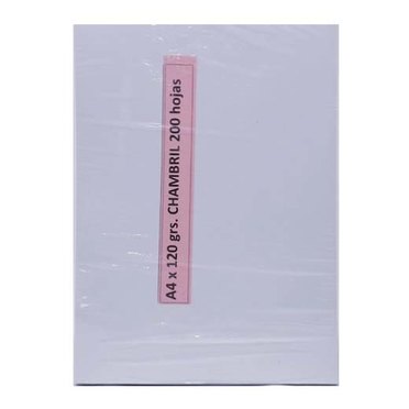 HOJAS OPALINA 120GRA4 CHAMBRIL RM          