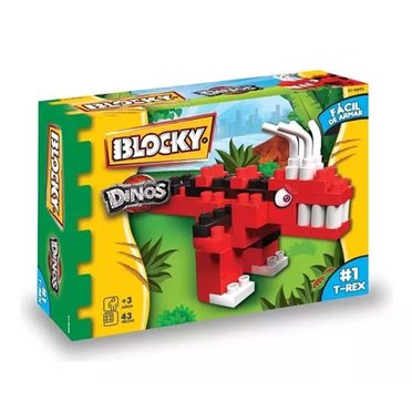 DINOS MINI 43PZS BLOCKY 01-0693 RASTI          
