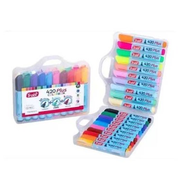 VALIJA MARCADOR TRABI 420 PLUS X20 UND 1621 COLORBOX          