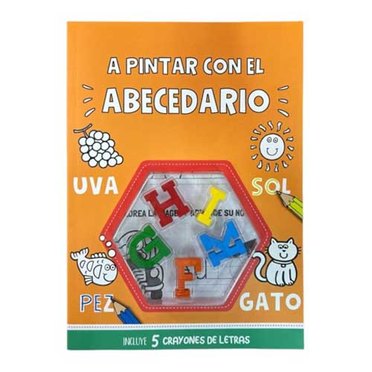 LIBRO A PINTAR CON EL ABECEDARIO 4309 GRADO CINCO          