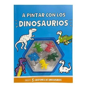 LIBRO A PINTAR CON LOS DINOSAURIOS 4994 GRADO CINCO          