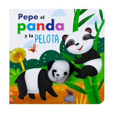 LIBRO PEPE EL PANDA 8492 CON MARIONETA SILVER DOLPHIN          