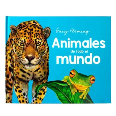 LIBRO ANIMALES DE TODO EL MUNDO 9420 SILVER DOLPHIN          