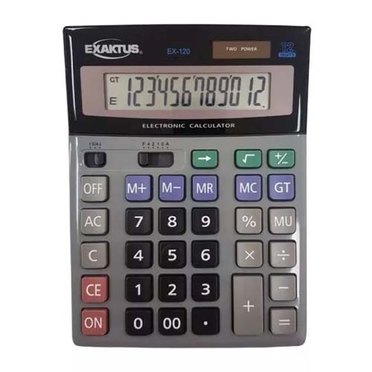 CALCULADORA EXAKTUS EX-120 12DIG DI-MAS          