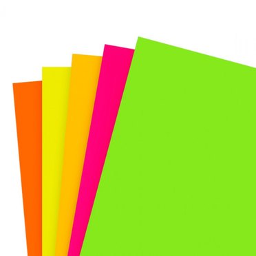 CARTULINA COLORES FLUO          