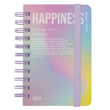 AGENDA MOOVING CON ESPIRAL 10X15 2239 2DXP DICTIO PASTEL          