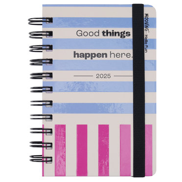 AGENDA MOOVING CON ESPIRAL 10X15 2155 2DXP HELLO FUN          