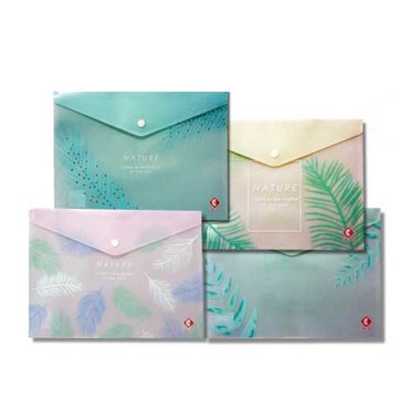 SOBRE PLASTICO C/BOTON A4 TROPICAL THE PEL 6137          