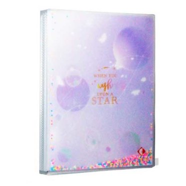 CARPETA A4 X 40 FOLIOS C/GLITTER THE PEL 6031          