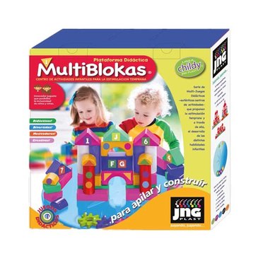 PLATAFORMA MULTIBLOKAS 012530 DIDACTICO 45PZAS JNG          