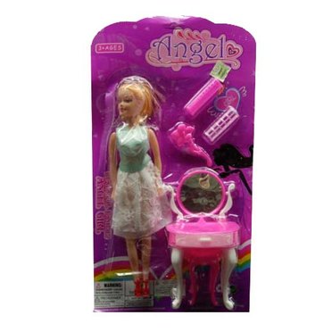 MUÑECA C/DRESSOIRE Y ACCESORIOS 9016 BLUMPY          