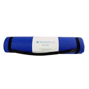 COLCHONETA YOGA MAT PVC 1 COLOR 61X173X0,8CM BINDERPLUS          