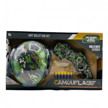 SET MILITAR 201104 CAMOUFLAGE JUNGLA TOYS          