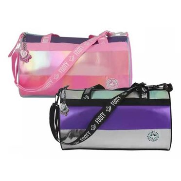 BOLSO DEPORTIVO PUFFY METALIZADO FTY4053 FOOTY 44X25,5X23,5CM          