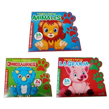 LIBRO TROQUELADOS PARA COLOREAR 21367 8101 AL 8113 PEDRITO          