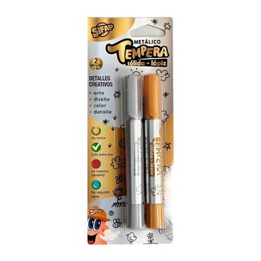 TEMPERA SOLIDA LAPIZ METALICO 9966 SIFAP 4101          