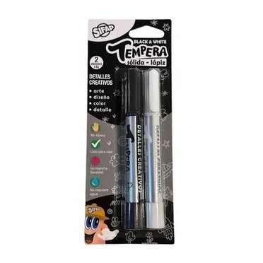 TEMPERA SOLIDA LAPIZ BLACK & WHITE 9959 SIFAP 4100          