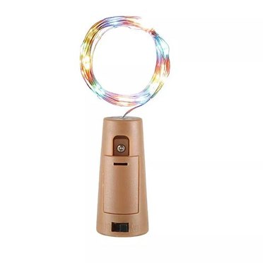 GUIRNALDA LUCES ALAMBRE CORCHO YW14-098 MULTICOLOR LC          