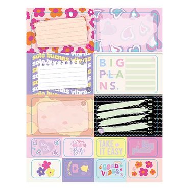 ETIQUETAS ESCOLARES RY X8 UNID 1044          