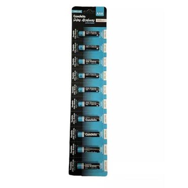 PILAS ALCALINAS CANDELA AAA X10UNID 7501 GTM          
