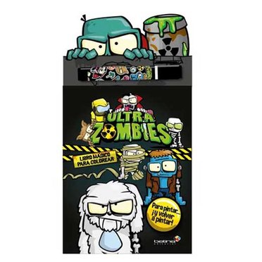 LIBRO MAGICO PARA COLOREAR ULTRA ZOMBIES BETINA 2338/2339          